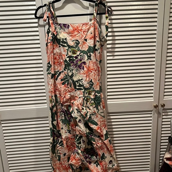 H&M Dresses Hm Floral Maxi Dress Poshmark